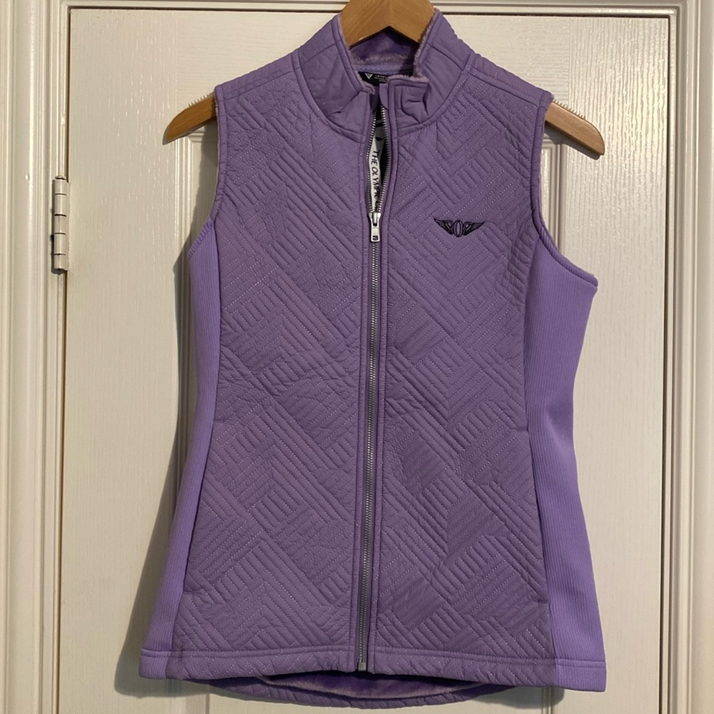 LEVELWEAR Quilted fur lined vest